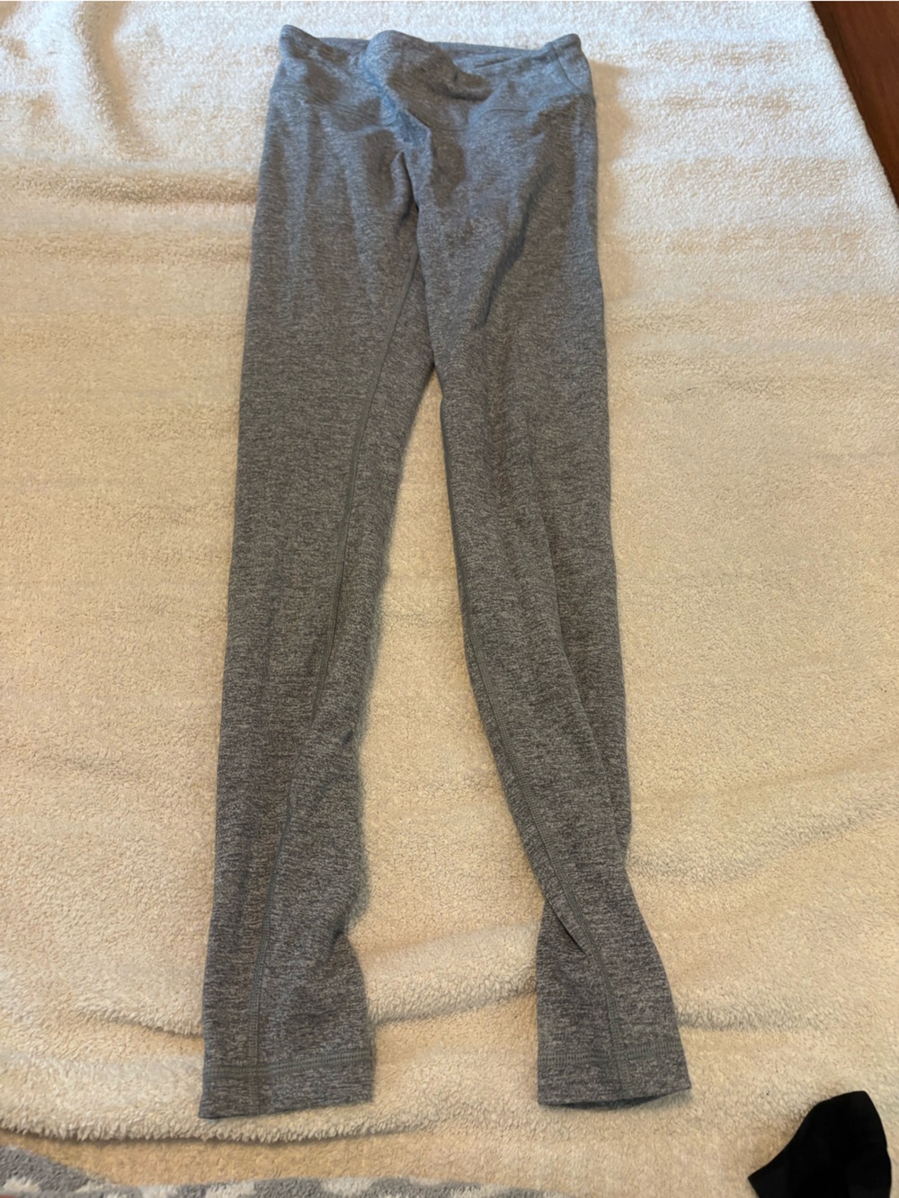 Kids Gray Seamless Active Leggings